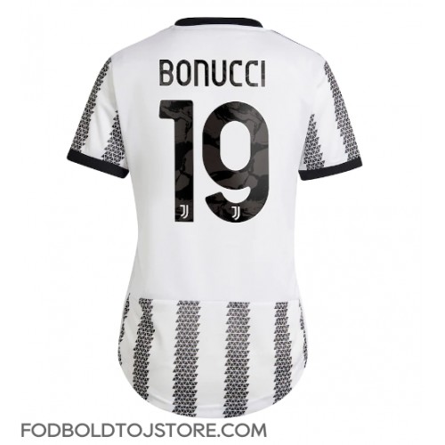 Juventus Leonardo Bonucci #19 Hjemmebanetrøje Dame 2022-23 Kortærmet